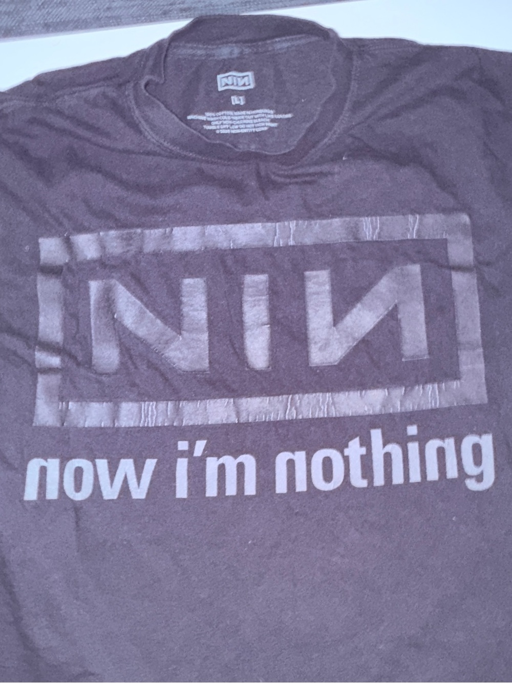 NIN Spotify Wrap T- Sz L
